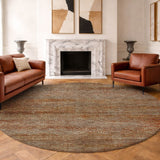 Dalyn Vico VC8 Paprika Rug shown in a room