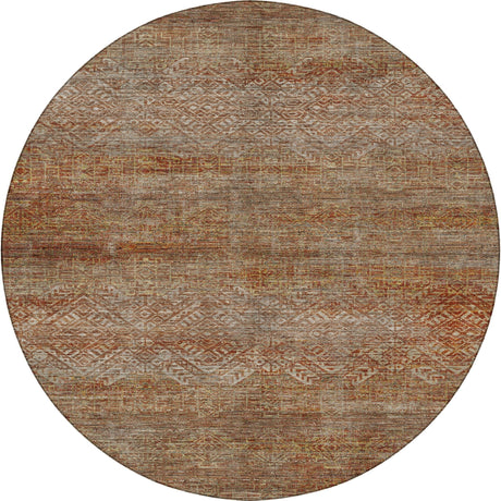 Dalyn Vico VC8 Paprika Rug round rug