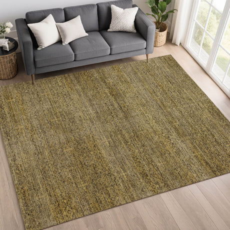 Dalyn Vico VC9 Gold Rug shown in a room
