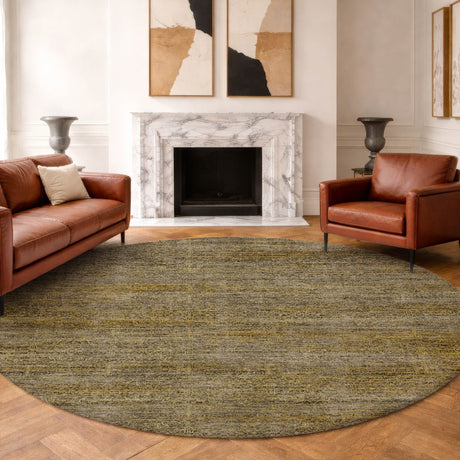 Dalyn Vico VC9 Gold Rug shown in a room