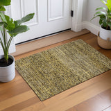 Dalyn Vico VC9 Gold Rug shown in a room