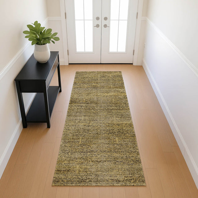 Dalyn Vico VC9 Gold Rug shown in a room