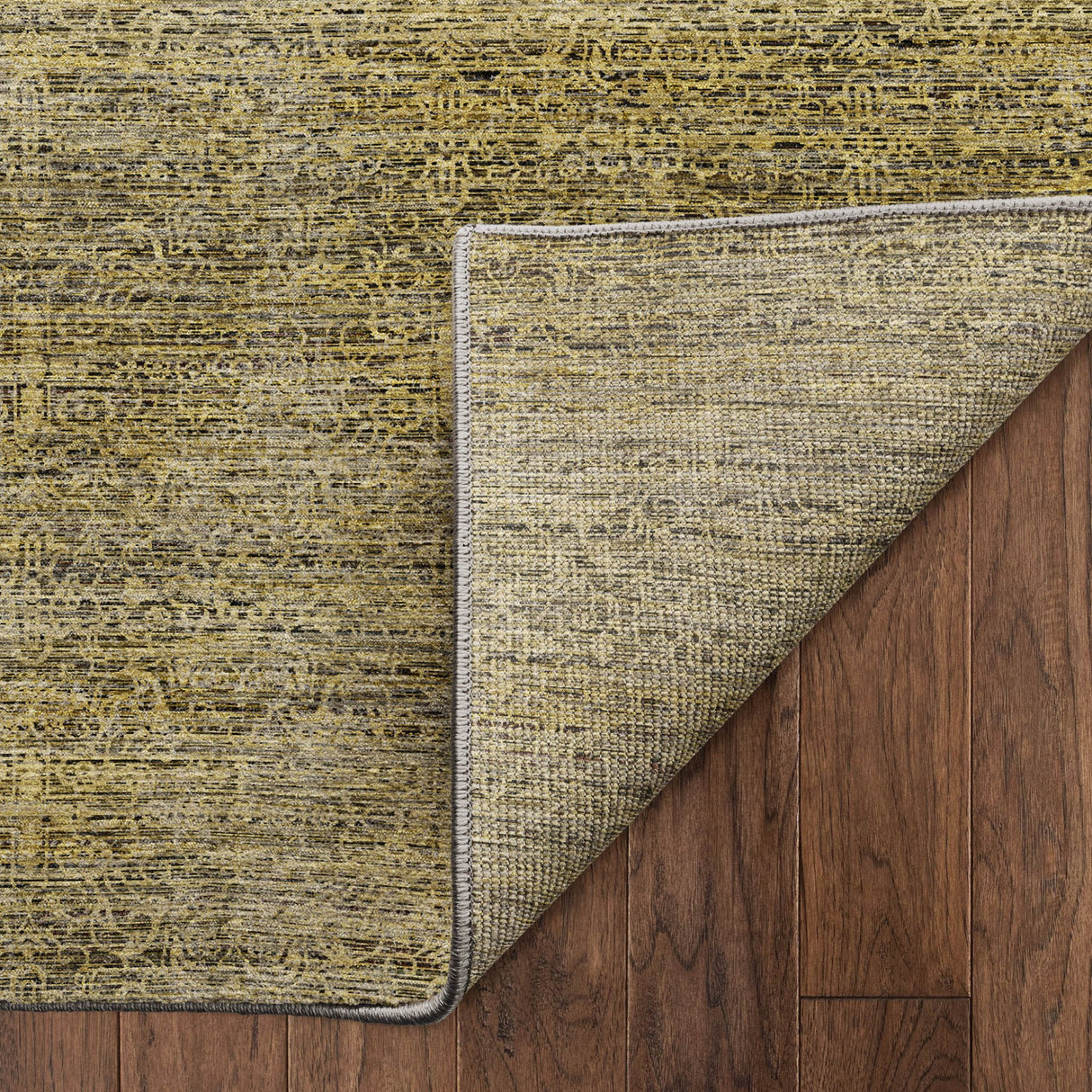 Dalyn Vico VC9 Gold Rug backing detail