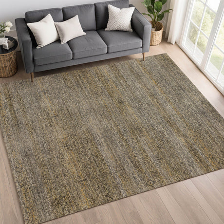 Dalyn Vico VC9 Graphite Rug shown in a room