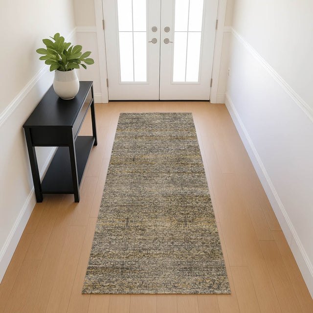 Dalyn Vico VC9 Graphite Rug shown in a room