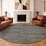 Dalyn Vico VC9 Navy Rug shown in a room