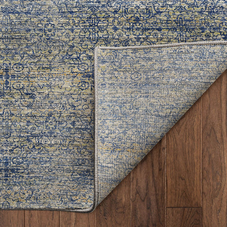 Dalyn Vico VC9 Navy Rug backing detail