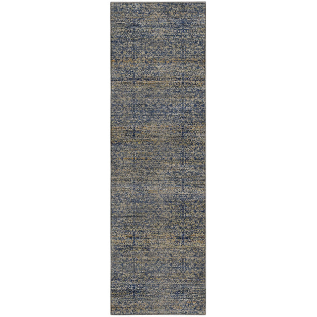 Dalyn Vico VC9 Navy Rug runner rug