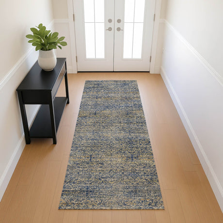 Dalyn Vico VC9 Navy Rug shown in a room