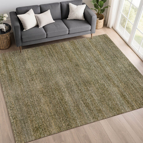 Dalyn Vico VC9 Olive Rug shown in a room