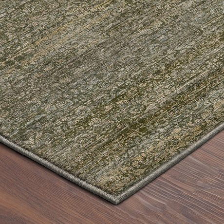 Dalyn Vico VC9 Olive Rug corner detail