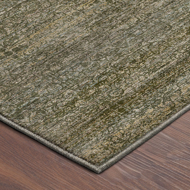 Dalyn Vico VC9 Olive Rug corner detail