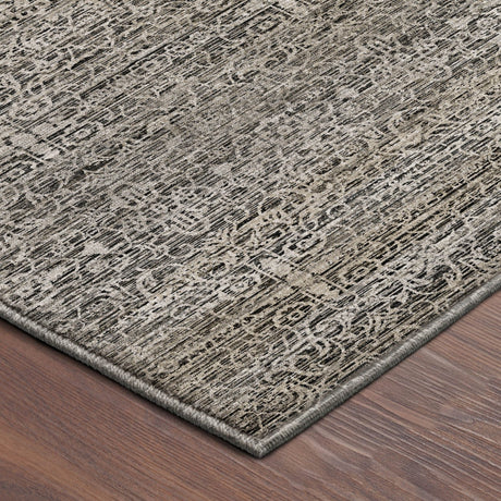 Dalyn Vico VC9 Silver Rug corner detail