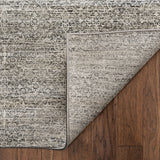 Dalyn Vico VC9 Silver Rug backing detail