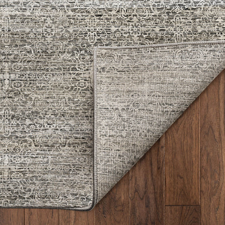 Dalyn Vico VC9 Silver Rug backing detail