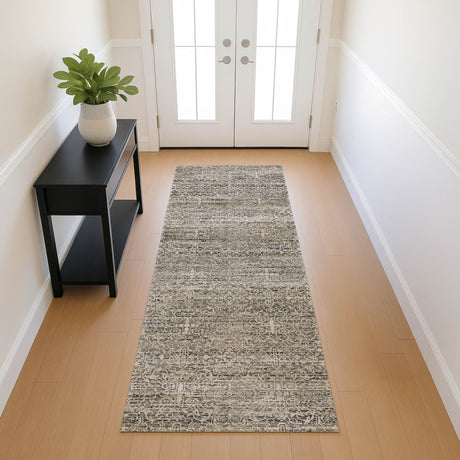 Dalyn Vico VC9 Silver Rug shown in a room