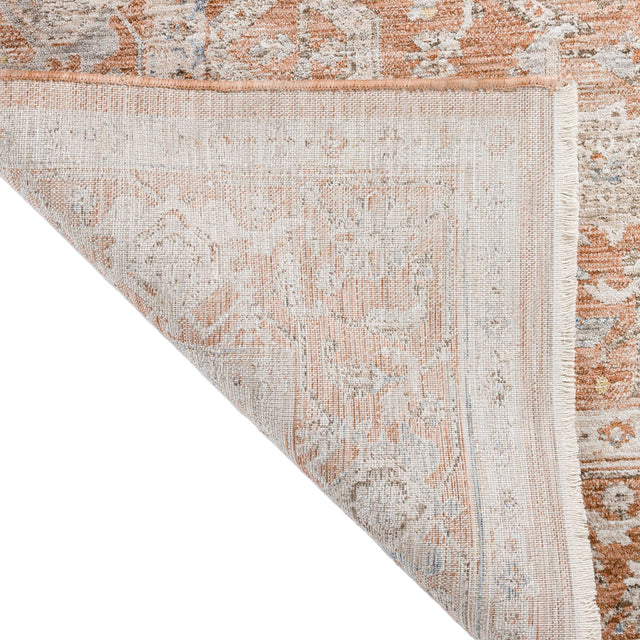 Dalyn Vienna VI1 Machine Made Traditional Orange Rug