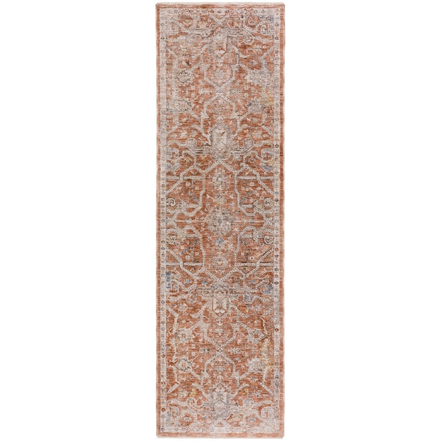 Dalyn Vienna VI1 Machine Made Traditional Orange Rug