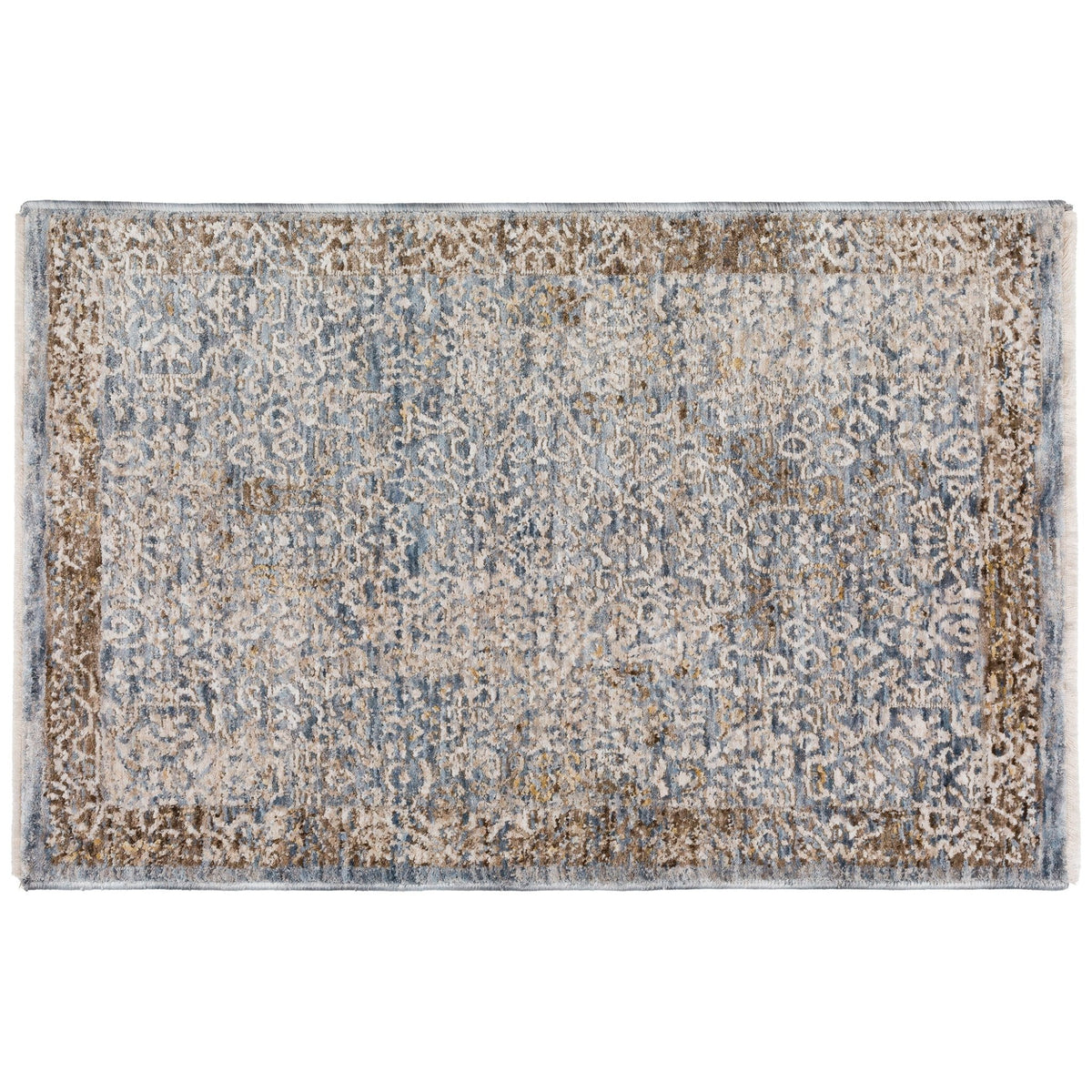 Dalyn Vienna VI5 Machine Made Traditional Blue Rug