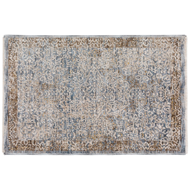 Dalyn Vienna VI5 Machine Made Traditional Blue Rug