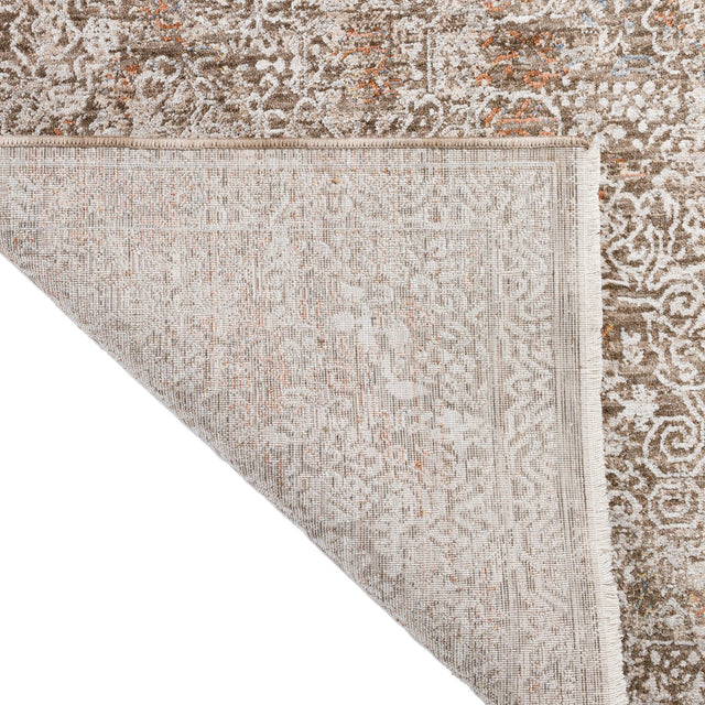Dalyn Vienna VI5 Machine Made Traditional Brown Rug