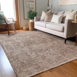 Dalyn Vienna VI6 Machine Made Traditional Brown Rug