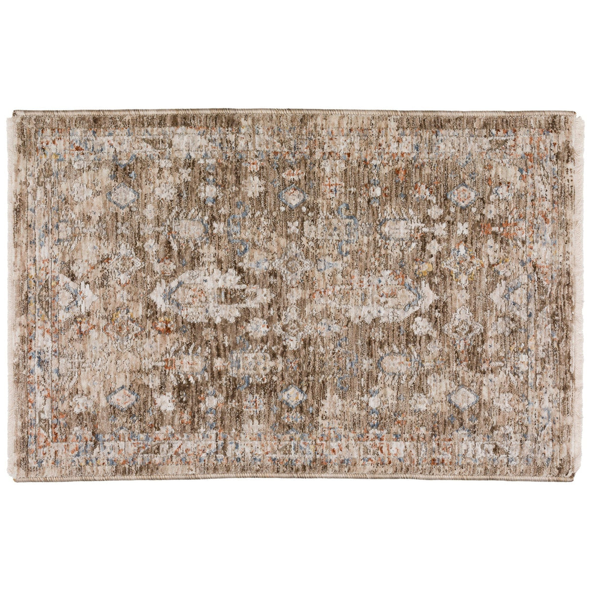 Dalyn Vienna VI6 Machine Made Traditional Brown Rug