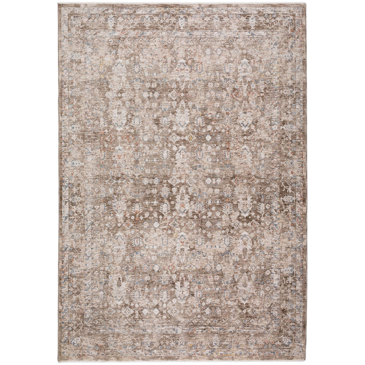 Dalyn Vienna VI6 Machine Made Traditional Brown Rug