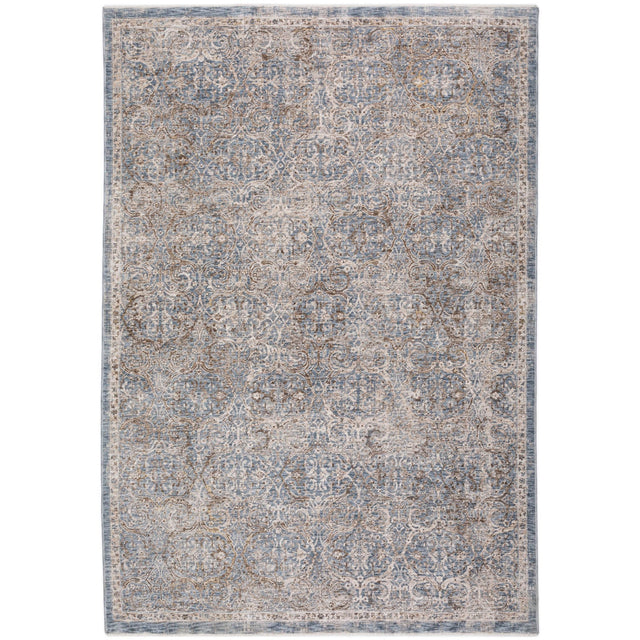Dalyn Vienna VI7 Machine Made Traditional Blue Rug