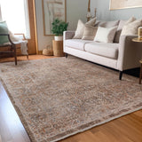 Dalyn Vienna VI7 Machine Made Traditional Brown Rug