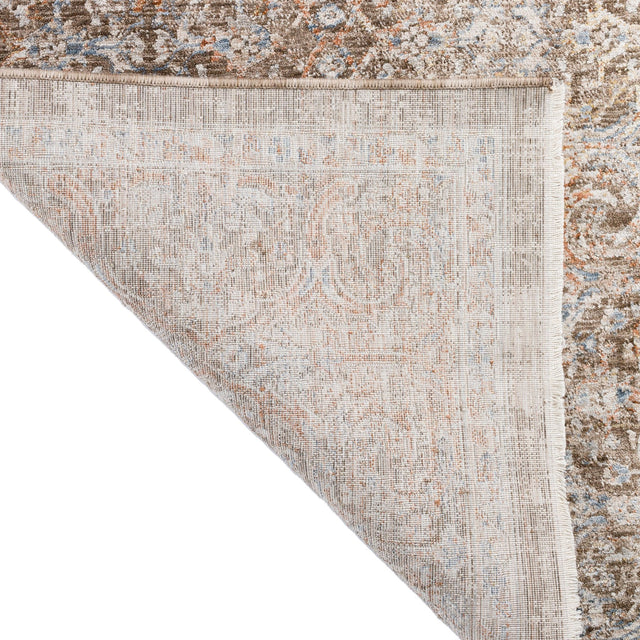 Dalyn Vienna VI7 Machine Made Traditional Brown Rug