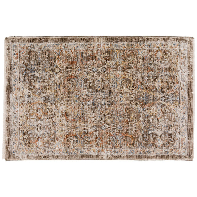 Dalyn Vienna VI7 Machine Made Traditional Brown Rug
