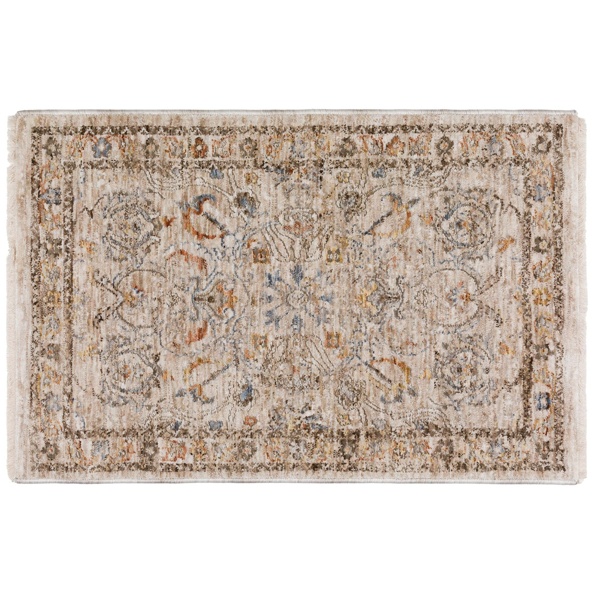 Dalyn Vienna VI8 Machine Made Traditional Ivory Rug