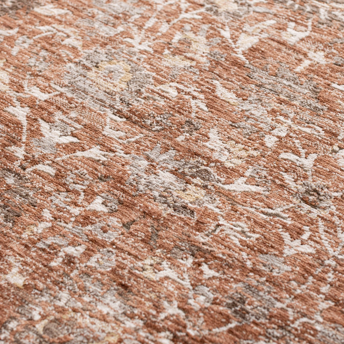 Dalyn Vienna VI9 Machine Made Traditional Orange Rug
