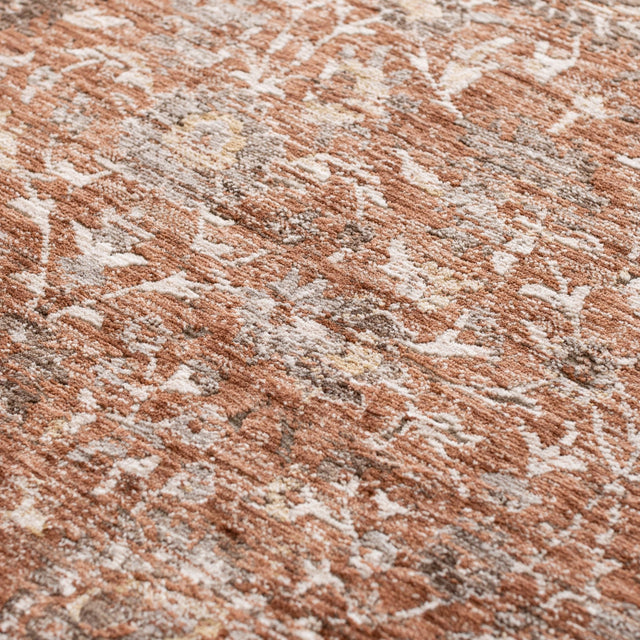 Dalyn Vienna VI9 Machine Made Traditional Orange Rug