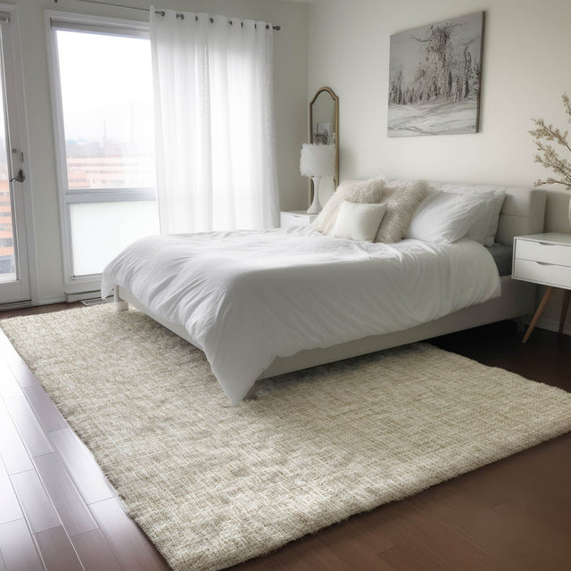 Dalyn Voyage VY1 Beige Rug shown in a room