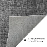 Dalyn Voyage VY1 Transitional Machine Made Charcoal Rug