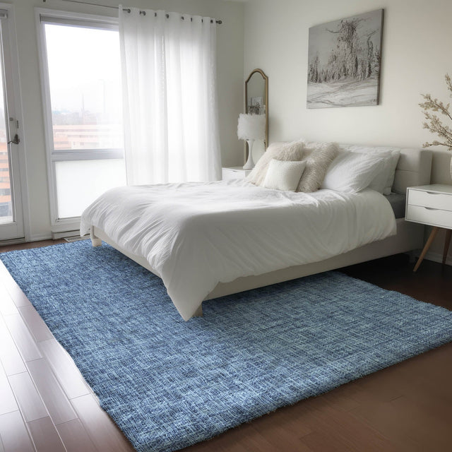 Dalyn Voyage VY1 Transitional Machine Made Navy Rug