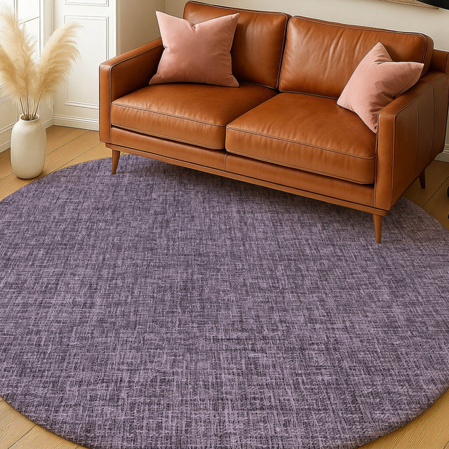 Dalyn Voyage VY1 Transitional Machine Made Plum Rug