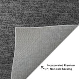Dalyn Voyage VY2 Transitional Machine Made Charcoal Rug