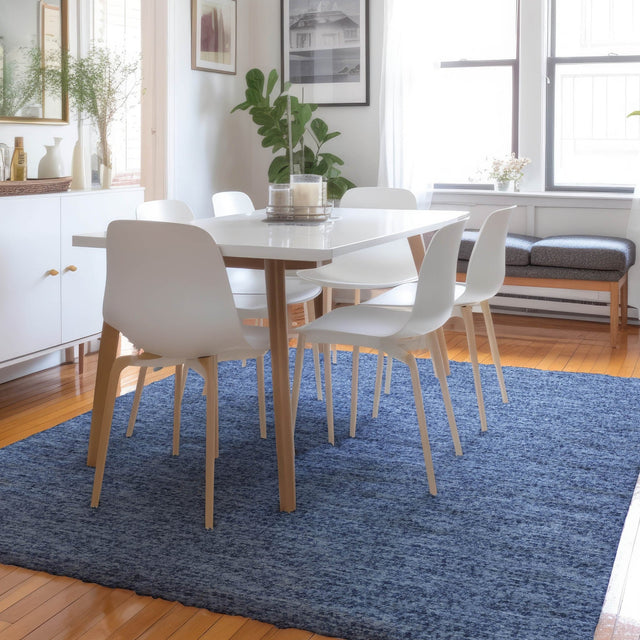 Dalyn Voyage VY2 Transitional Machine Made Navy Rug