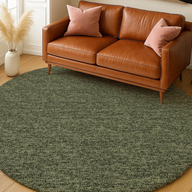 Dalyn Voyage VY2 Transitional Machine Made Olive Rug