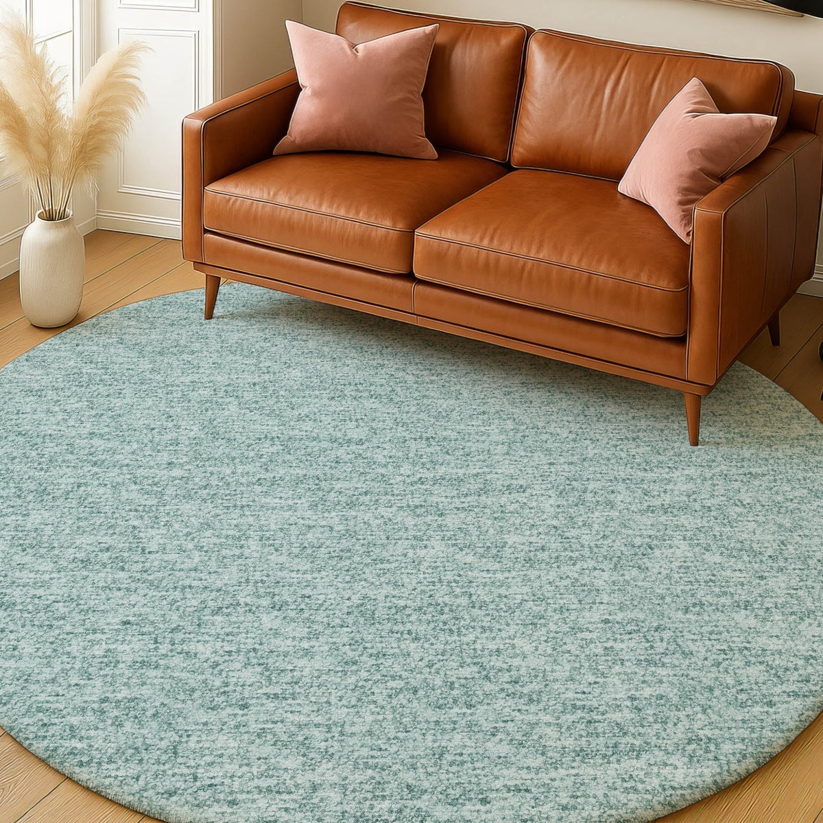 Dalyn Voyage VY2 Transitional Machine Made Seafoam Rug
