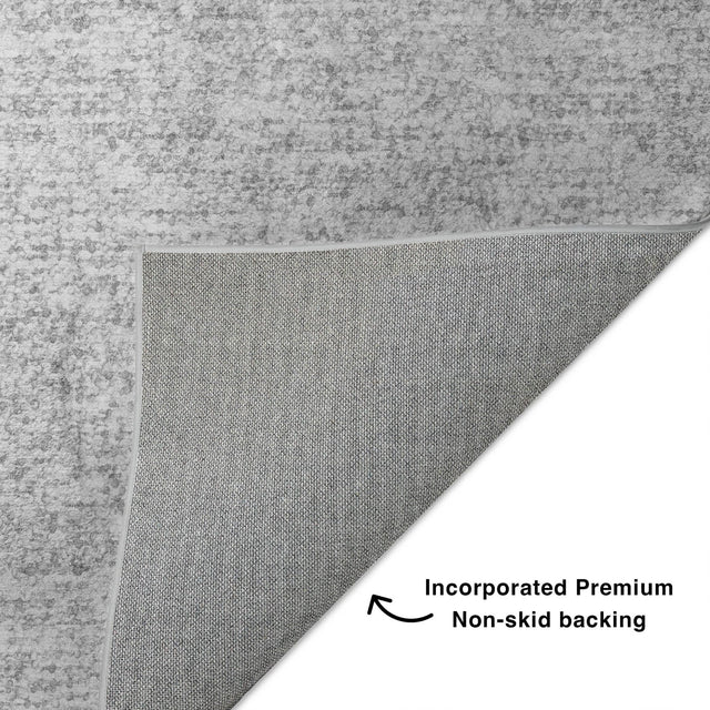 Dalyn Voyage VY2 Transitional Machine Made Silver Rug