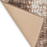 Dalyn Winslow WL1 Chocolate Rug backing detail