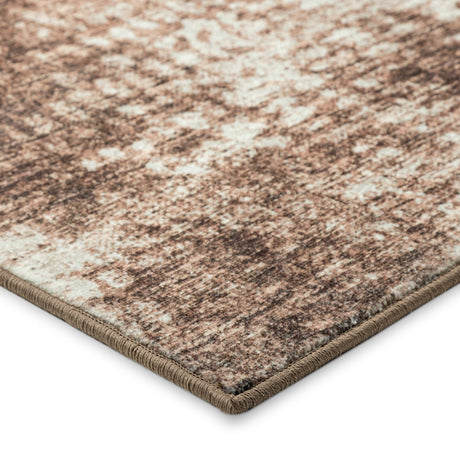 Dalyn Winslow WL1 Chocolate Rug corner detail