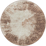 Dalyn Winslow WL1 Chocolate Rug round rug