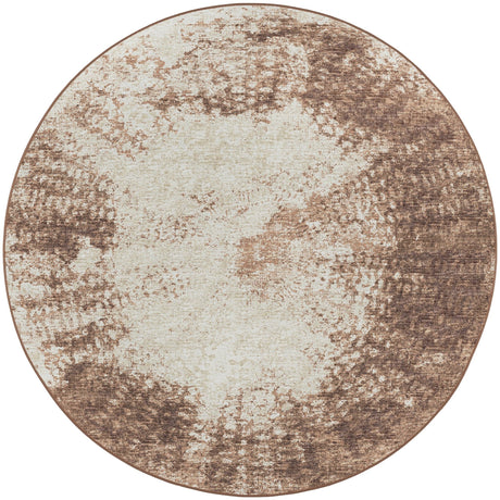 Dalyn Winslow WL1 Chocolate Rug round rug