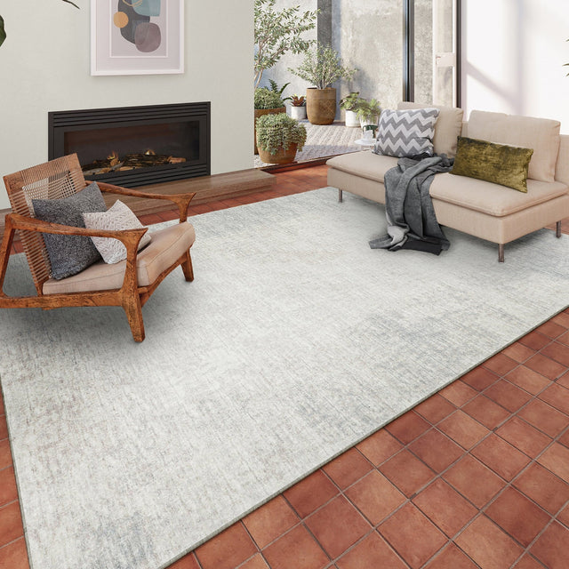 Dalyn Winslow WL1 Ivory Rug shown in a room