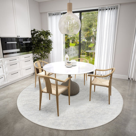 Dalyn Winslow WL1 Ivory Rug shown in a room